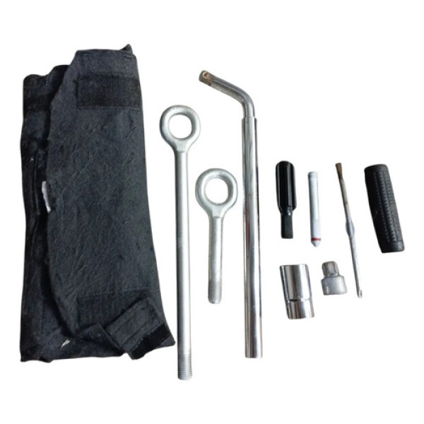 Kit Chave Ferramenta Original Fiat Toro 2017 A 2024 Prateado