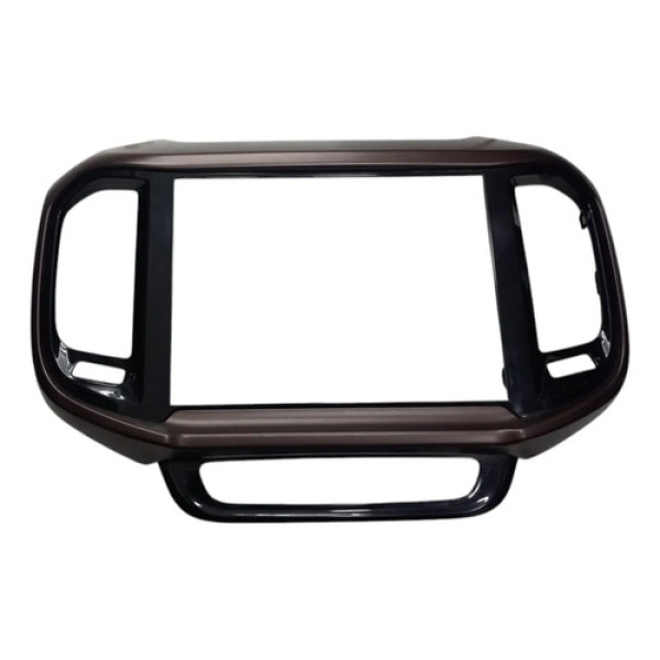 Moldura Central Multimídia Difusor Fiat Toro 2016 A 2021 Marrom