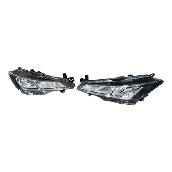 Par De Faróis Nissan Kicks S/ Led 2021 2022 2023 2024 2025 Ambos Lados