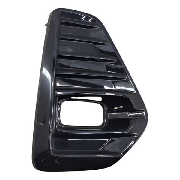 Moldura Farol De Milha Nissan Kicks Ld 2021 2024 Detalhe  Preto Direito