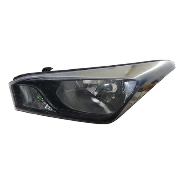 Farol Hyundai Hb20 Esquerdo Máscara Negra 2013 2019 Esquerdo/motorista