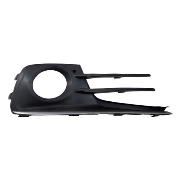 Moldura Farol De Milha Vw Fox Ld 2015 2021 Detalhe  Preto Direito