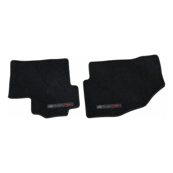 Jogo Dois  Tapete Carpete Chery Tiggo5 2020 2025 Preto