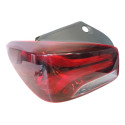 Lanterna Le Original Gm Onix Hatch Turbo 2020 2024 C Soquete Esquerdo Vermelho E Cristal