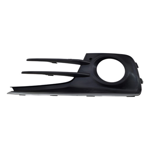Moldura Farol De Milha Vw Fox Le 2015 2020 Detalhe  Preto Esquerdo