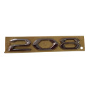 Emblema Traseiro Peugeot 208 2020 2023