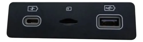 Entrada Tomada Dupla Usb Console Byd Dolphin Mini 2025 Preto