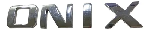 Emblema Tampa Traseira Chevrolet Onix 2025 2026 Cromado/prata