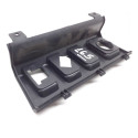 Moldura Tomada 12v Painel Honda Hrv 2017 A 2021 165 Preto