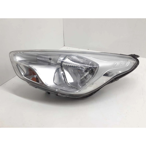 Farol Esquerdo Ford Ka Sedan 2015 2016 2017 2018 Cromado Esquerdo/motorista