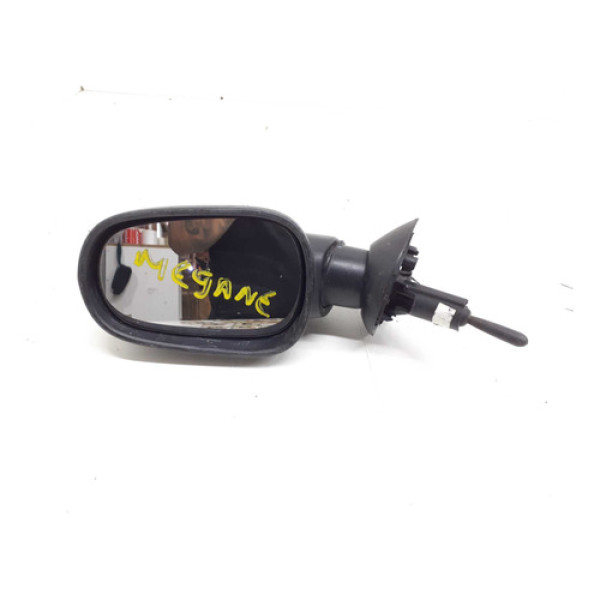 Retrovisor Esquerdo Manual Renault Megane 2007 A 2012