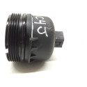 Copo Tampa Filtro Óleo Motor Peugeot Citroën 1.6 16v Preto