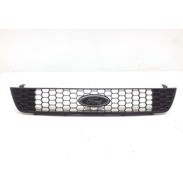 Grade Parachoque Dianteiro Ford Fiesta 2008 A 2010 Preto Fosco