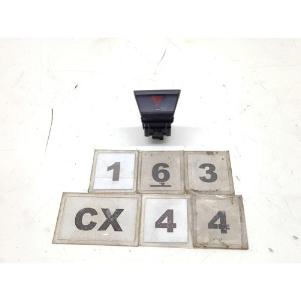 Botão Pisca Alerta Gm Onix Prisma 2013 A 2019 163 Preto