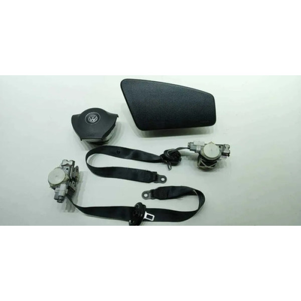 Kit Airbag Vw Amarok 2011 2012 13 14 2015 2016 2017 S/módulo Cinza