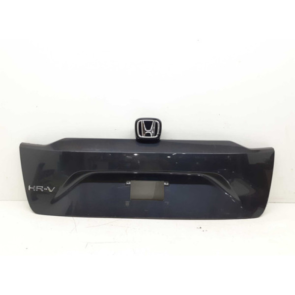 Aplique Moldura Tampa Traseira Honda Hrv 2022 A 2025 Preto