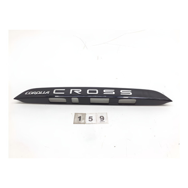 Aplique Tampa Traseira Toyota Corolla Cross 2023 A 2025 159