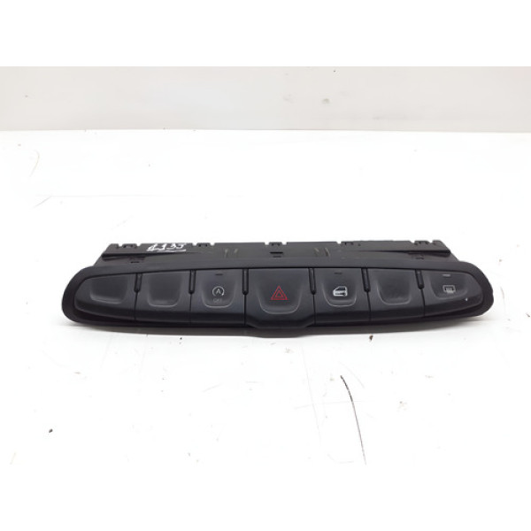 Botão Comando Pisca Alerta Fiat Cronos 2018 A 2023 Preto