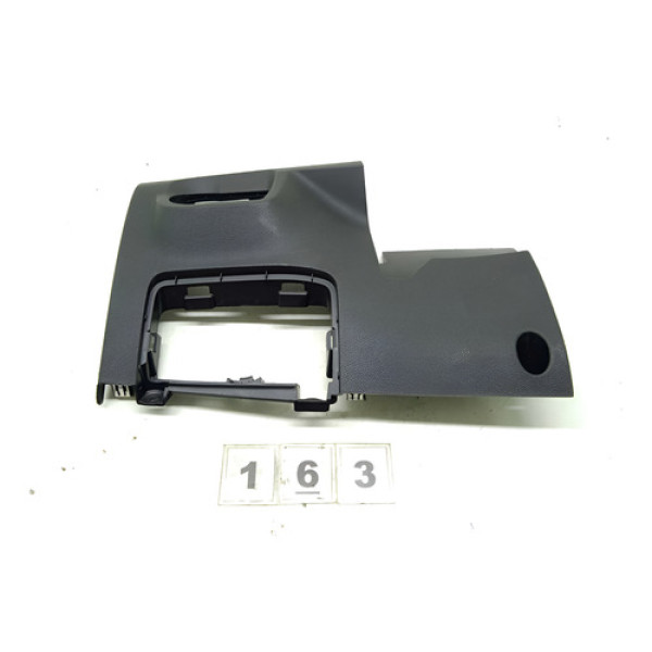 Acabamento Esquerdo Painel Gm Onix Prisma 2014 A 2019 163 Preto Liso