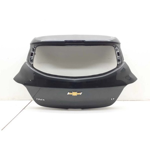 Tampa Traseira Gm Onix 2014 2015 2016 2017 18 19 S/cilindro Cinza-escuro