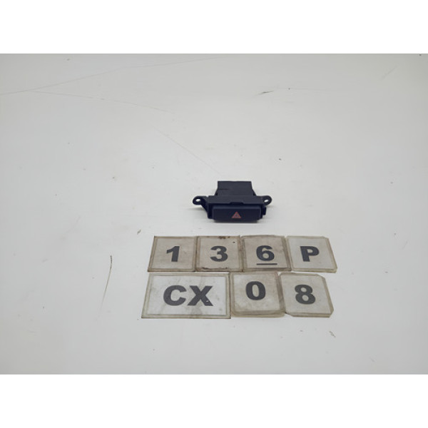 Comando Botao Alerta Honda Hrv 2019 A 2021 136p Preto