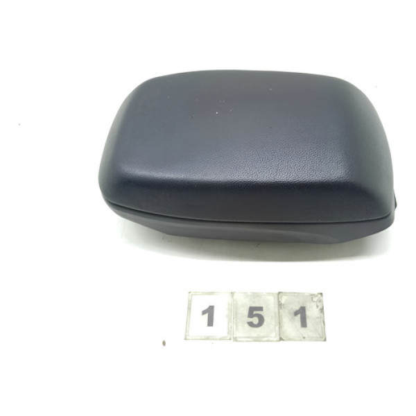 Apoio Braço Central Couro Hyundai I30 2014 A 2016 151 Preto