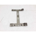 Suporte Placa Traseira Volvo Xc60 2010 11 12 13 14 15 16 17 Prateado