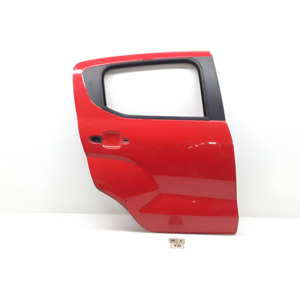 Porta Traseira Direita Fiat Mobi 2021 A 2024 Ni Traseira Direita Vermelho