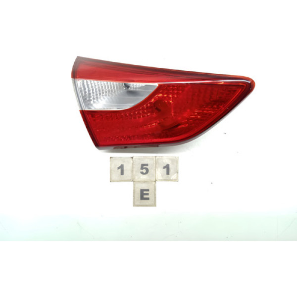 Lanterna Esquerda Tampa Traseira Hyundai I30 2013 A 2016 151 Esquerdo/motorista Vermelho