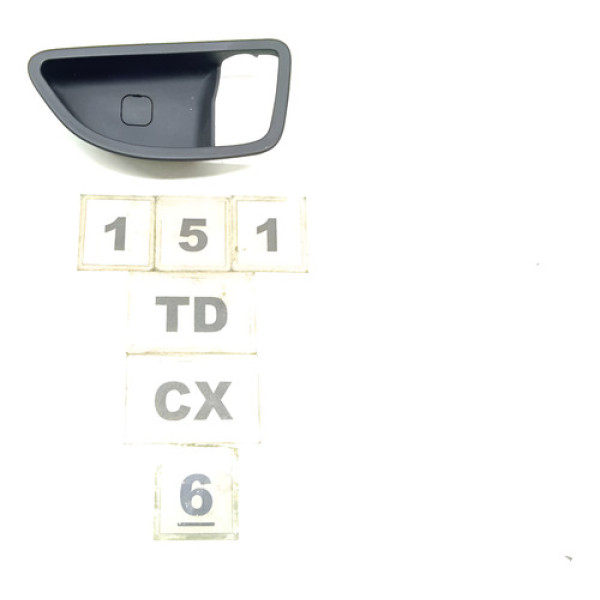 Moldura Macaneta Interna Traseira Direita Hyundai I30 14/16 Traseira