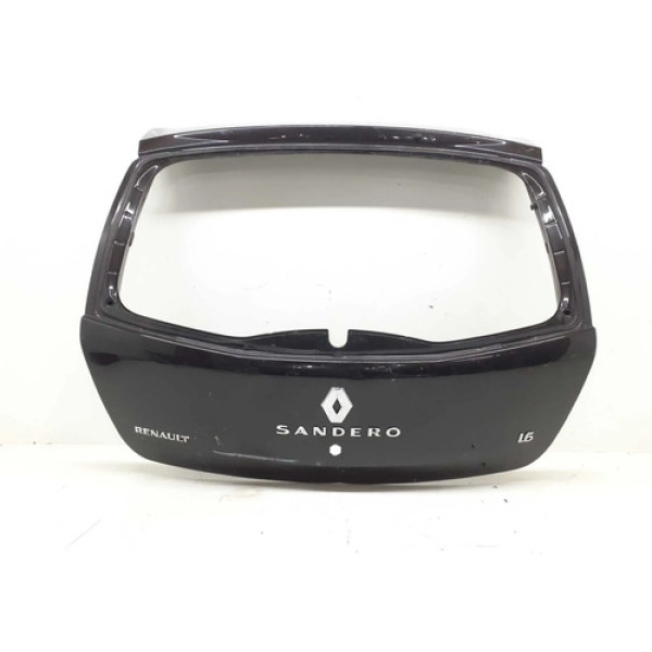 Tampa Traseira Renault Sandero 2008 2009 2010 2011 2012 2013 Preto