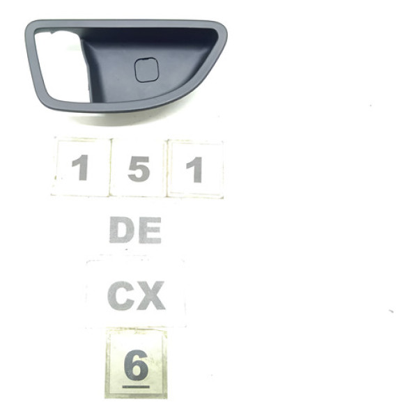 Moldura Macaneta Interna Dianteira Esquerda Hyundai I30 2015 Dianteira