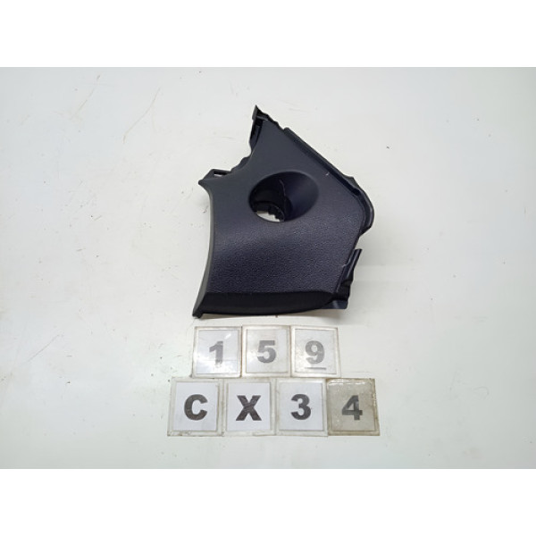 Moldura Botao Start Stop Toyota Corolla Cross 2023 A 2025  Preto Lisa