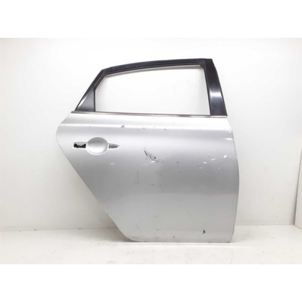 Porta Traseira Direita Nissan Sentra 2014 A 2018 Traseira Direita Prateado