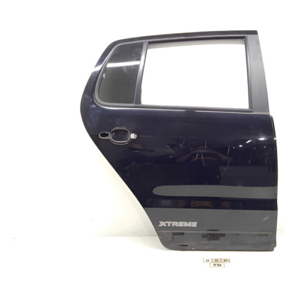 Porta Traseira Direita Vw Fox Extreme 2015 A 2019 99p  Traseira Direita Preto