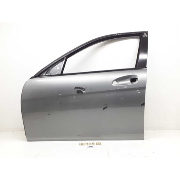 Porta Dianteira Esquerda Mercedes C180 C200 2008 A 2013 Dianteira Esquerdo Cinza-escuro