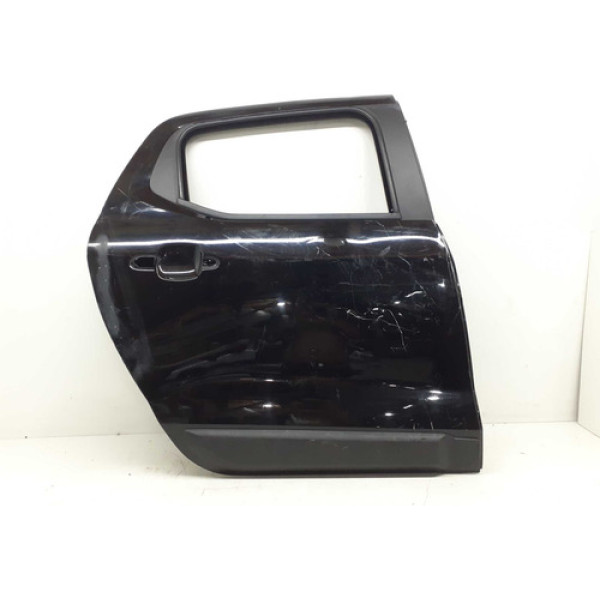 Porta Traseira Direita Fiat Strada 2021 A 2025 Traseira Direita Preto