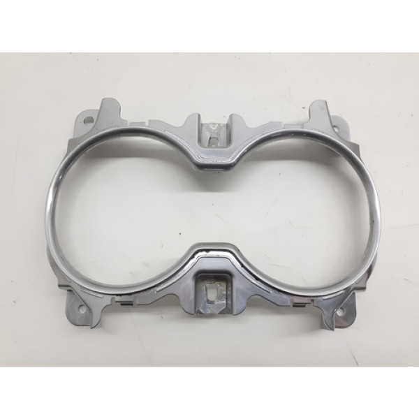 Moldura Cromada Porta Copos Ford Fusion 2013 A 2016 Prateado