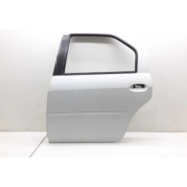Porta Traseira Esquerda Renault Logan 2008 09 2010 2011 2012 Traseira Esquerda Branco