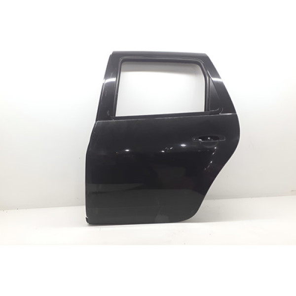 Porta Traseira Esquerda Renault Oroch 2016 A 2021 Traseira Esquerdo Preto