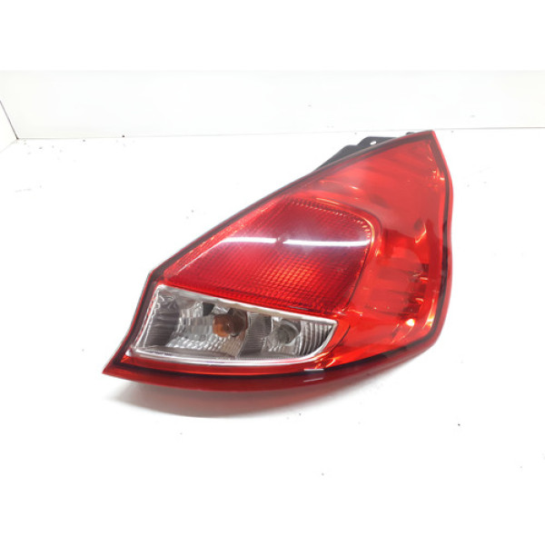 Lanterna Traseira Direita New Fiesta Hatch 2013 A 2017 Direito/passageiro Vermelho