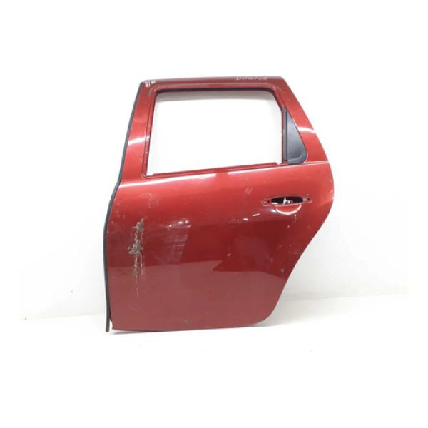 Porta Traseira Esquerda Duster 2012 13 14 15 16 17 2018 2019 Traseira Esquerdo Vermelho