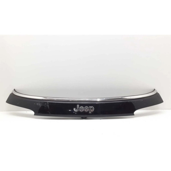Friso Tampa Traseira Jeep Compass 2017 2018 2019 2020 2021 Preto