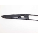 Aplique Puxador Tampa Traseira Mercedes C 180 C 200 2015/18 Preto