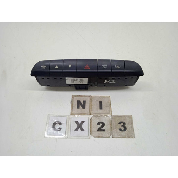 Comando Pisca Alerta Menu Asr Desembacador Mobi 2021 A 2024 Preto