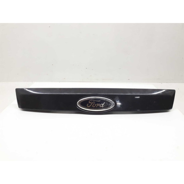 Aplique Tampa Traseira Ford Fiesta Hatch 2004 A 2011 Preto