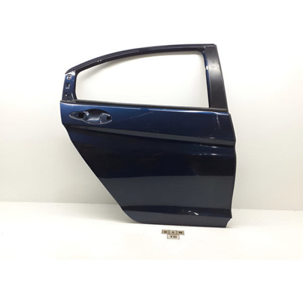 Porta Traseira Direita Honda City 2015 A 2019 82n Traseira Direita Preto