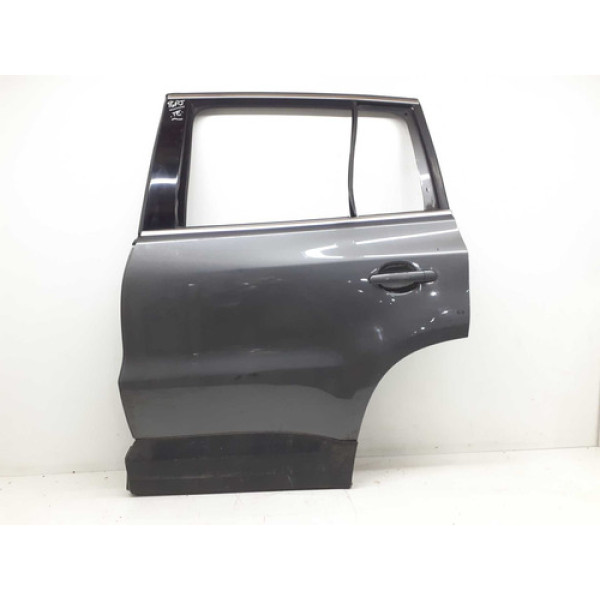 Porta Traseira Esquerda Vw Tiguan 2010 A 2017 Traseira Esquerdo Cinza-escuro