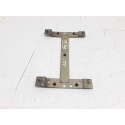 Suporte Placa Traseira Volvo Xc60 2010 11 12 13 14 15 16 17 Prateado
