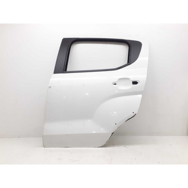 Porta Traseira Esquerda Fiat Mobi 2021 A 2025 Traseira Esquerdo Branco